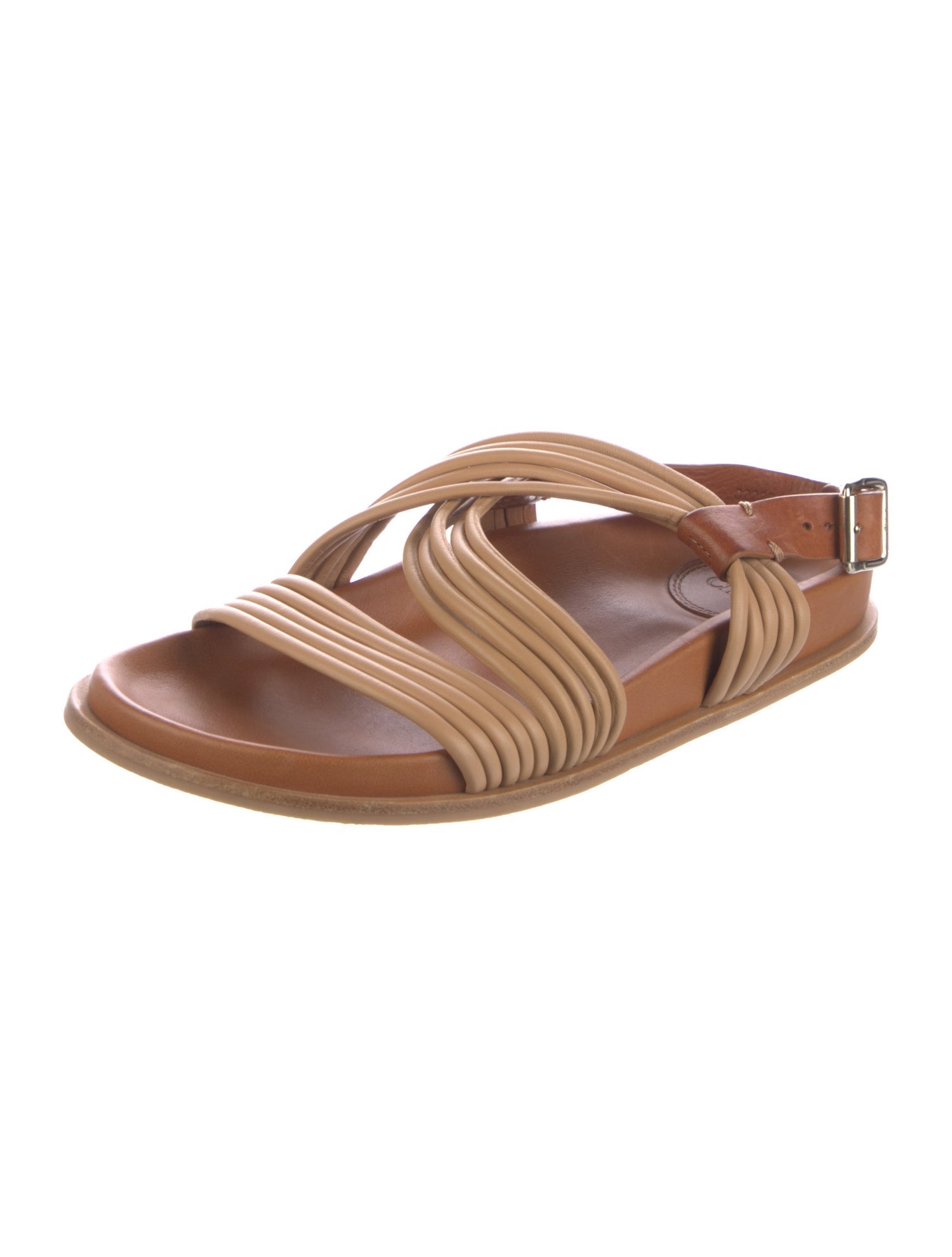 Chloé Leather Slingback Sandals