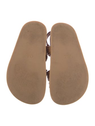 Chloé Leather Slingback Sandals