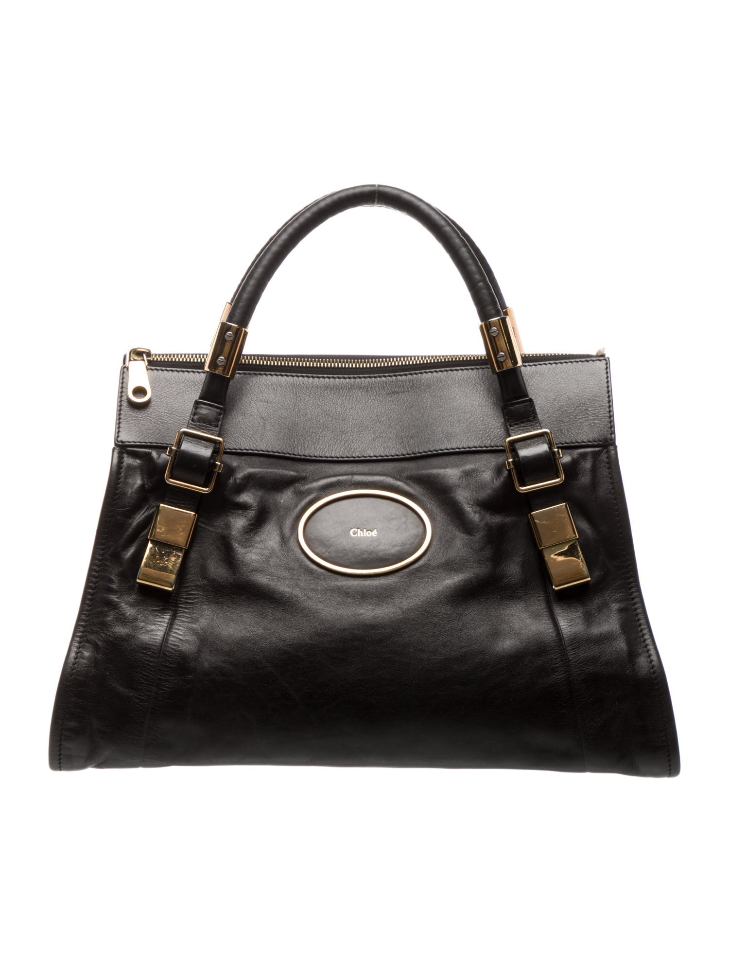 Chloé Leather Top Handle Bag
