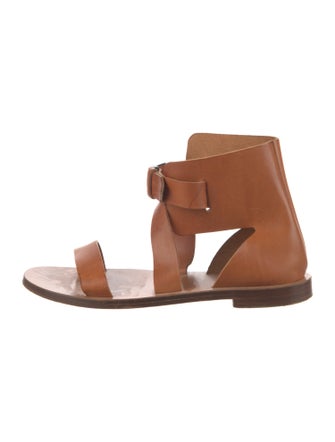 Chloé Leather Gladiator Sandals