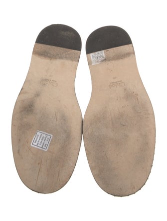 Chloé Denim Mary Jane Flats