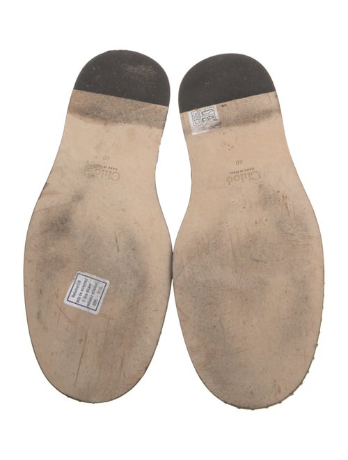 Chloé Denim Mary Jane Flats