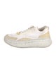 Chloé Colorblock Pattern Mesh Accents Sneakers