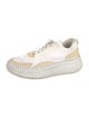 Chloé Colorblock Pattern Mesh Accents Sneakers