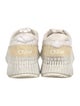 Chloé Colorblock Pattern Mesh Accents Sneakers