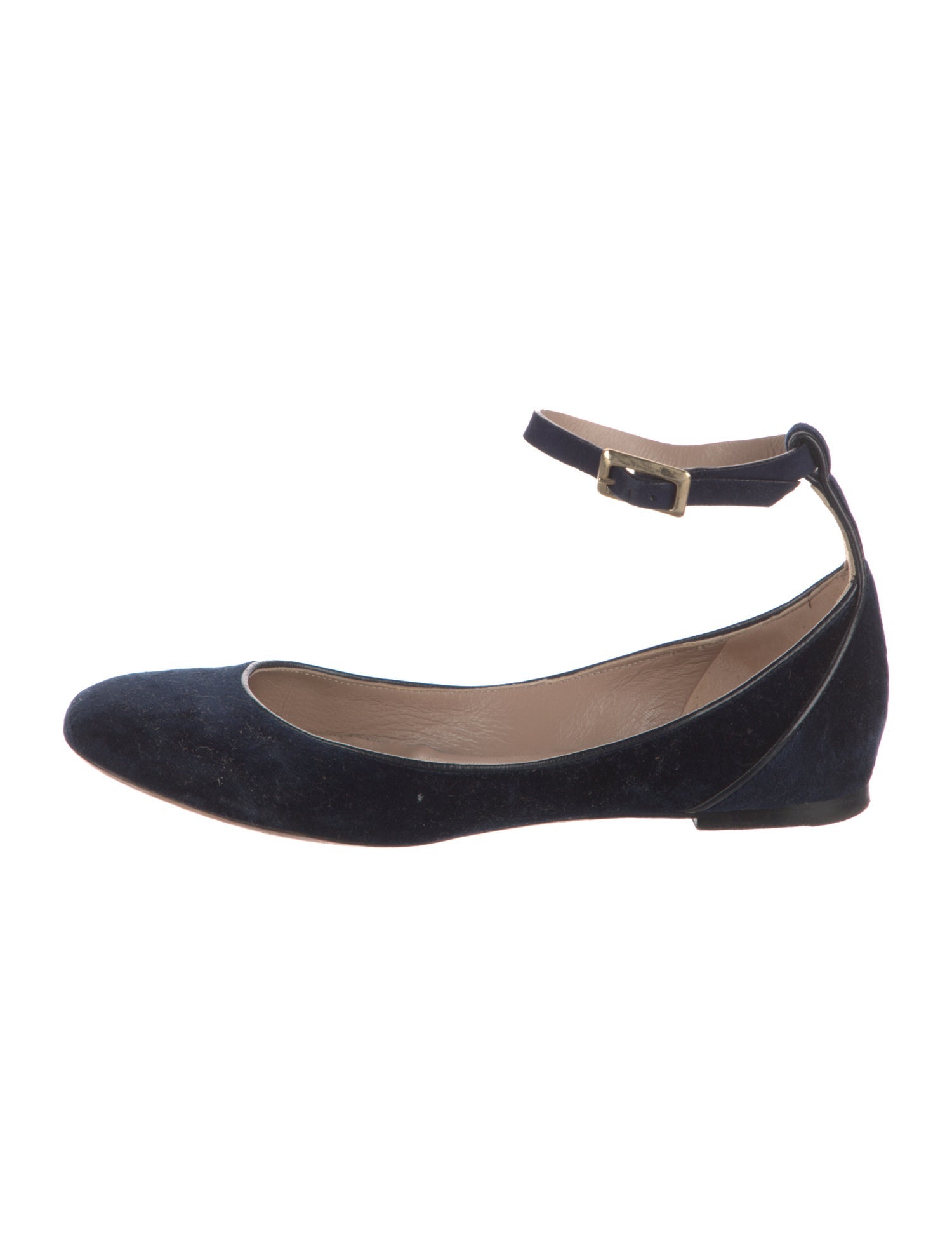 Chloé Velvet Ballet Flats