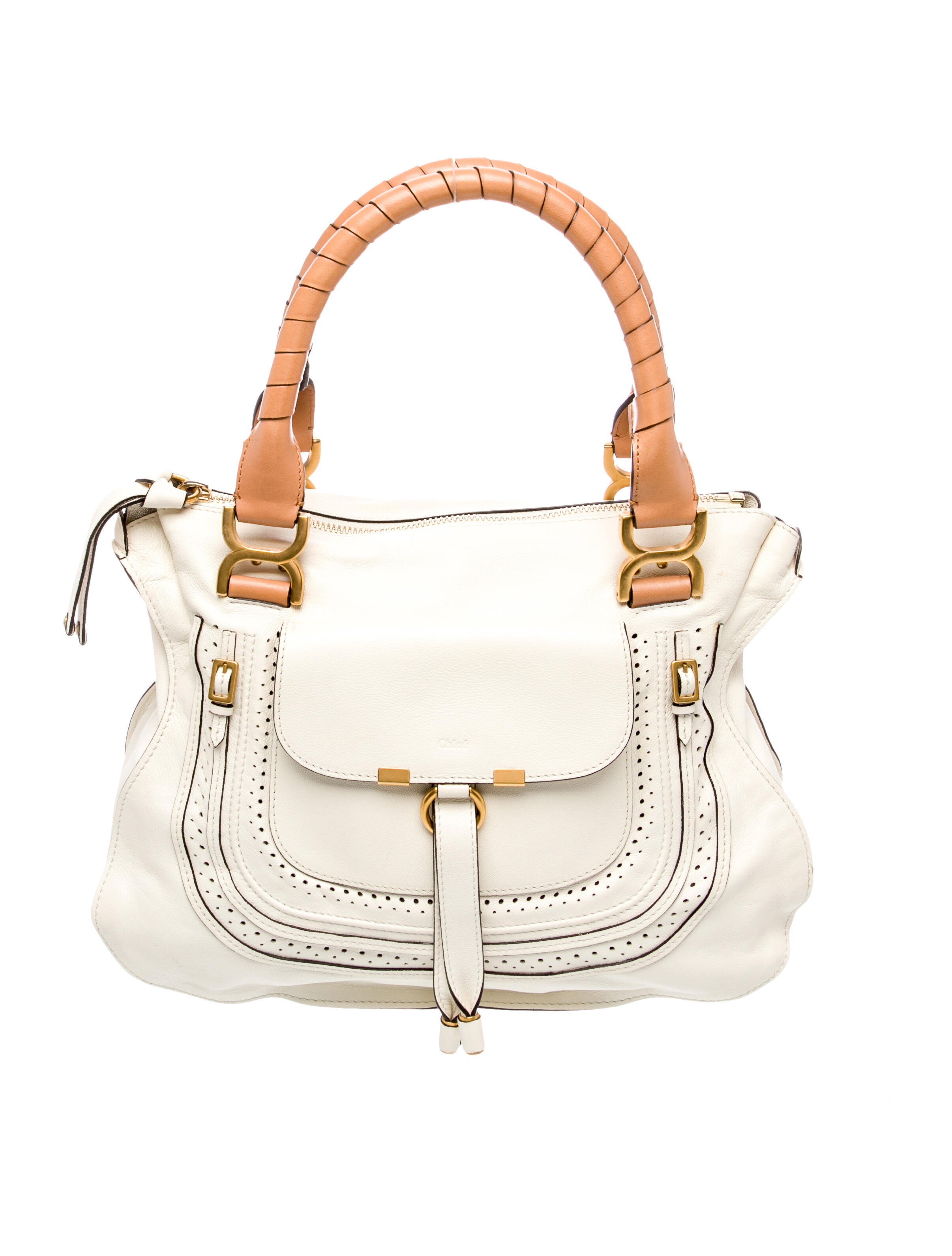 Chloé Leather Top Handle Bag