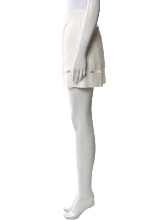Chloé Scalloped Accent Mini Skirt