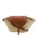Chloé Raffia Marcie Shoulder Bag