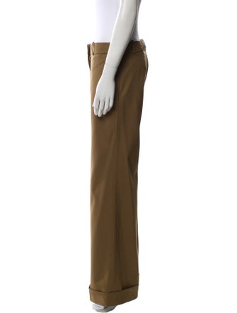 Chloé Virgin Wool Wide Leg Pants