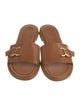 Chloé Leather Slides