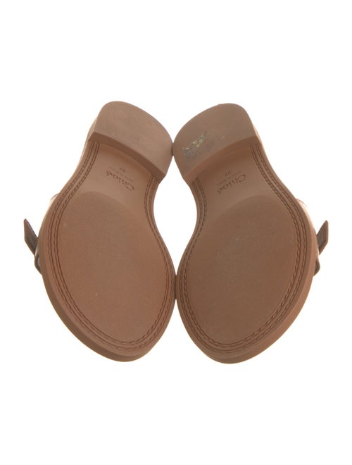 Chloé Leather Slides