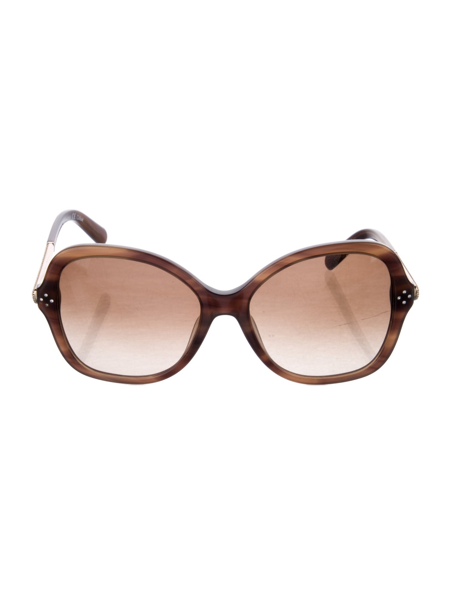 Chloé Oversize Gradient Sunglasses