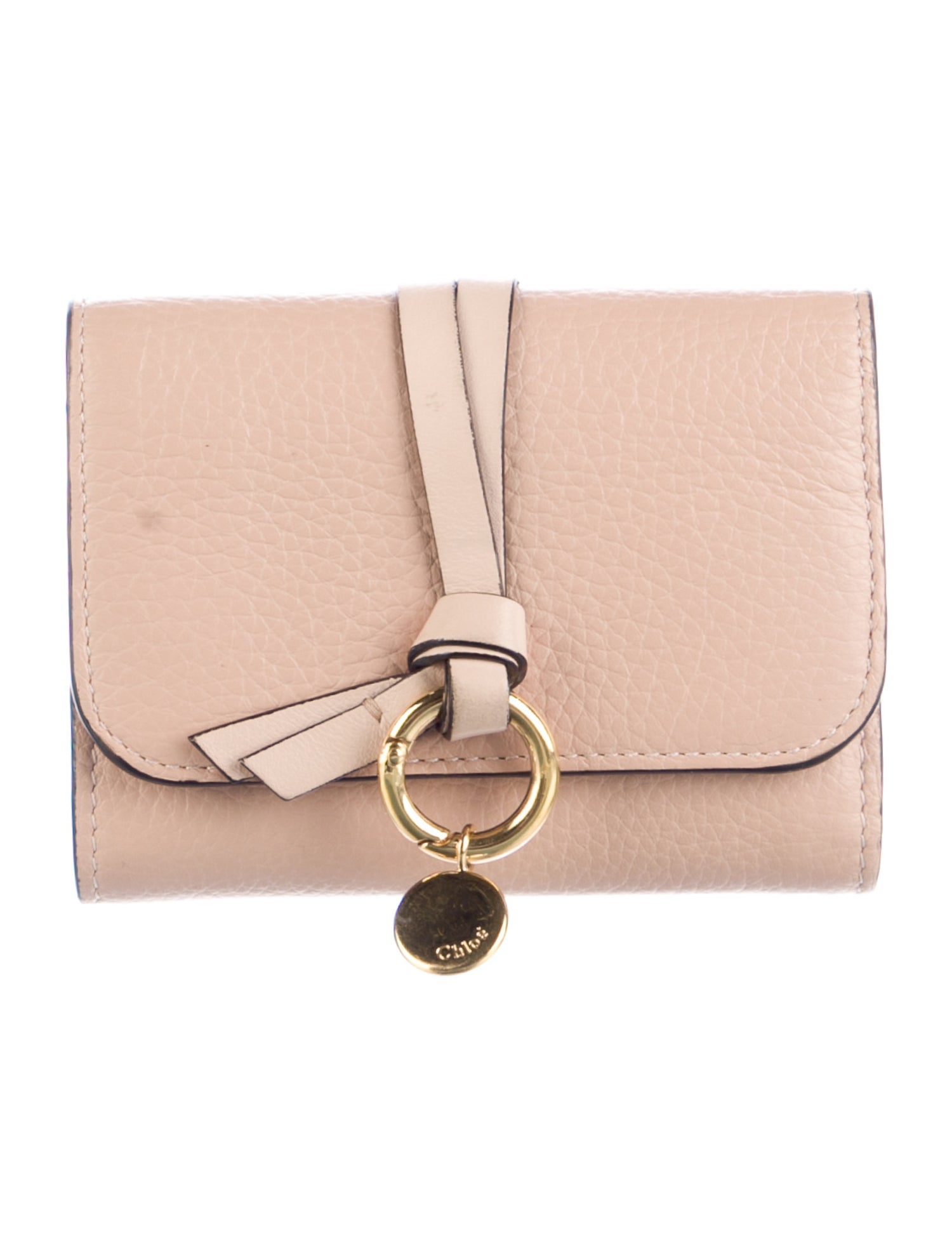 Chloé Leather Compact Wallet