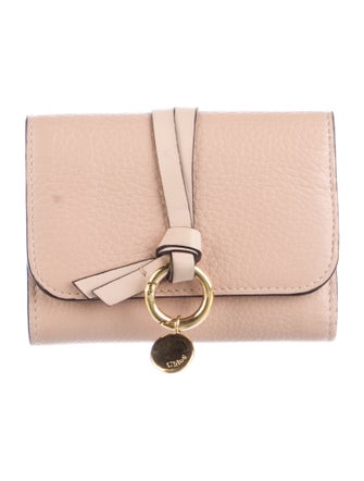 Chloé Leather Compact Wallet