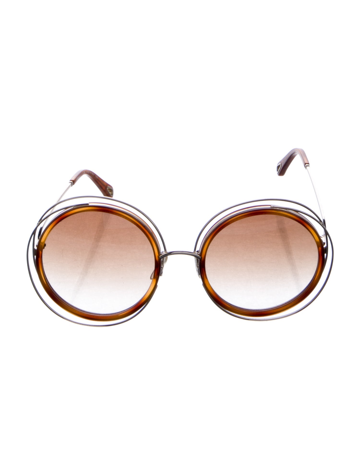 Chloé Carlina Round Sunglasses
