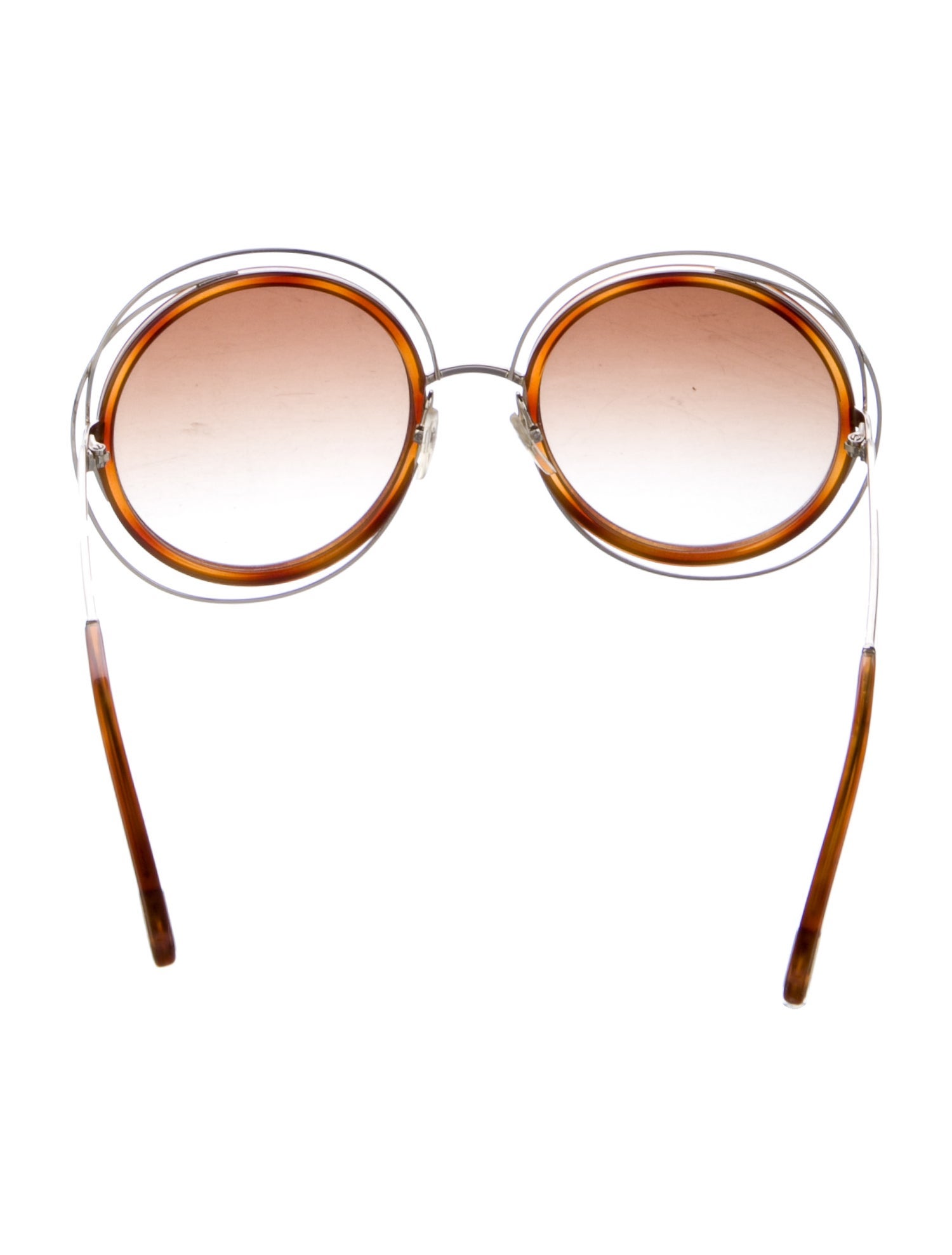 Chloé Carlina Round Sunglasses