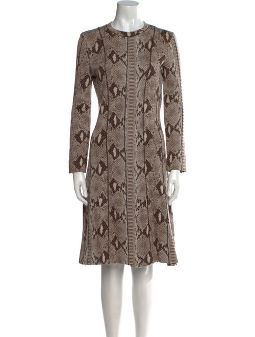 Chloé Wool Midi Length Dress
