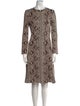 Chloé Wool Midi Length Dress