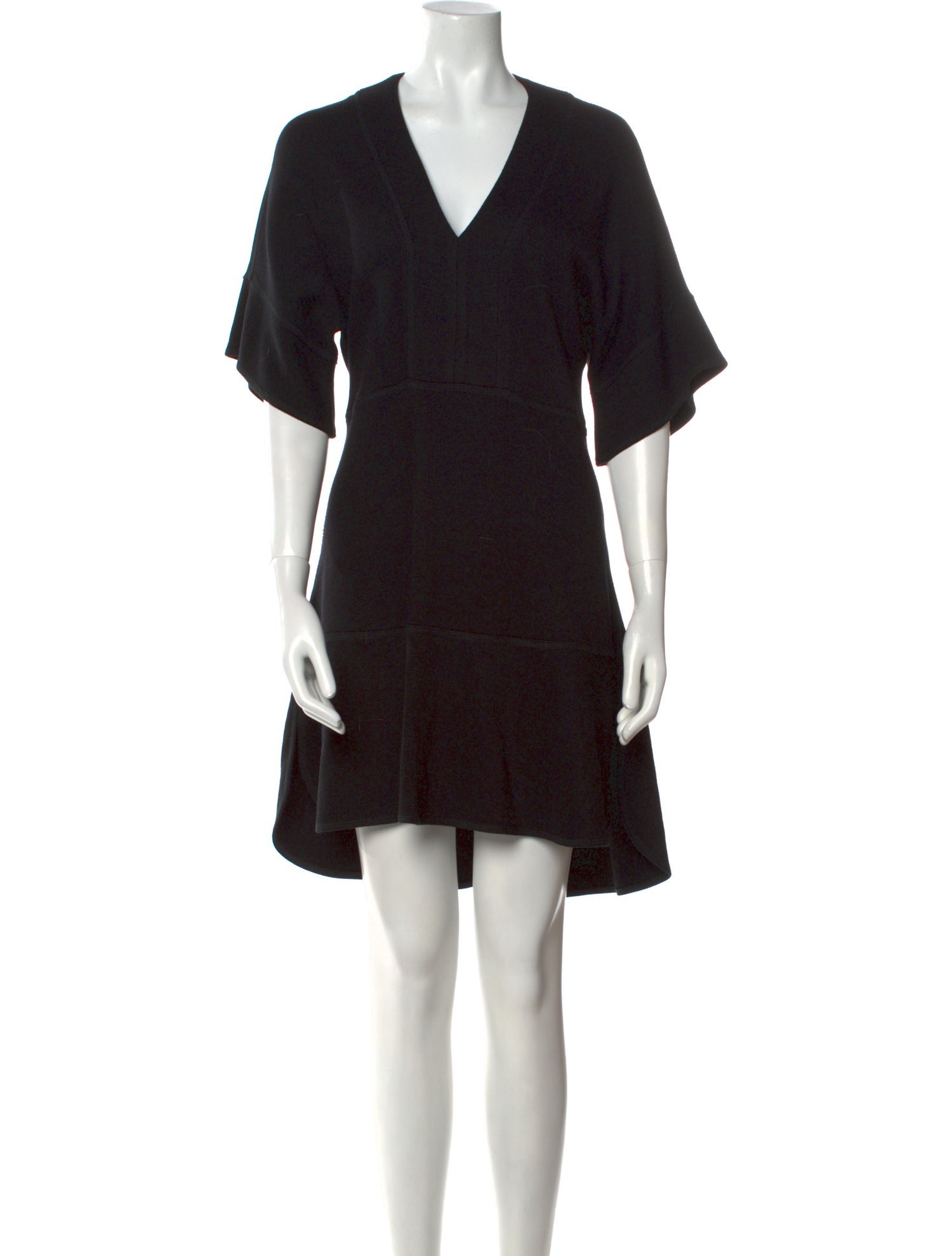 Chloé V-Neck Mini Dress