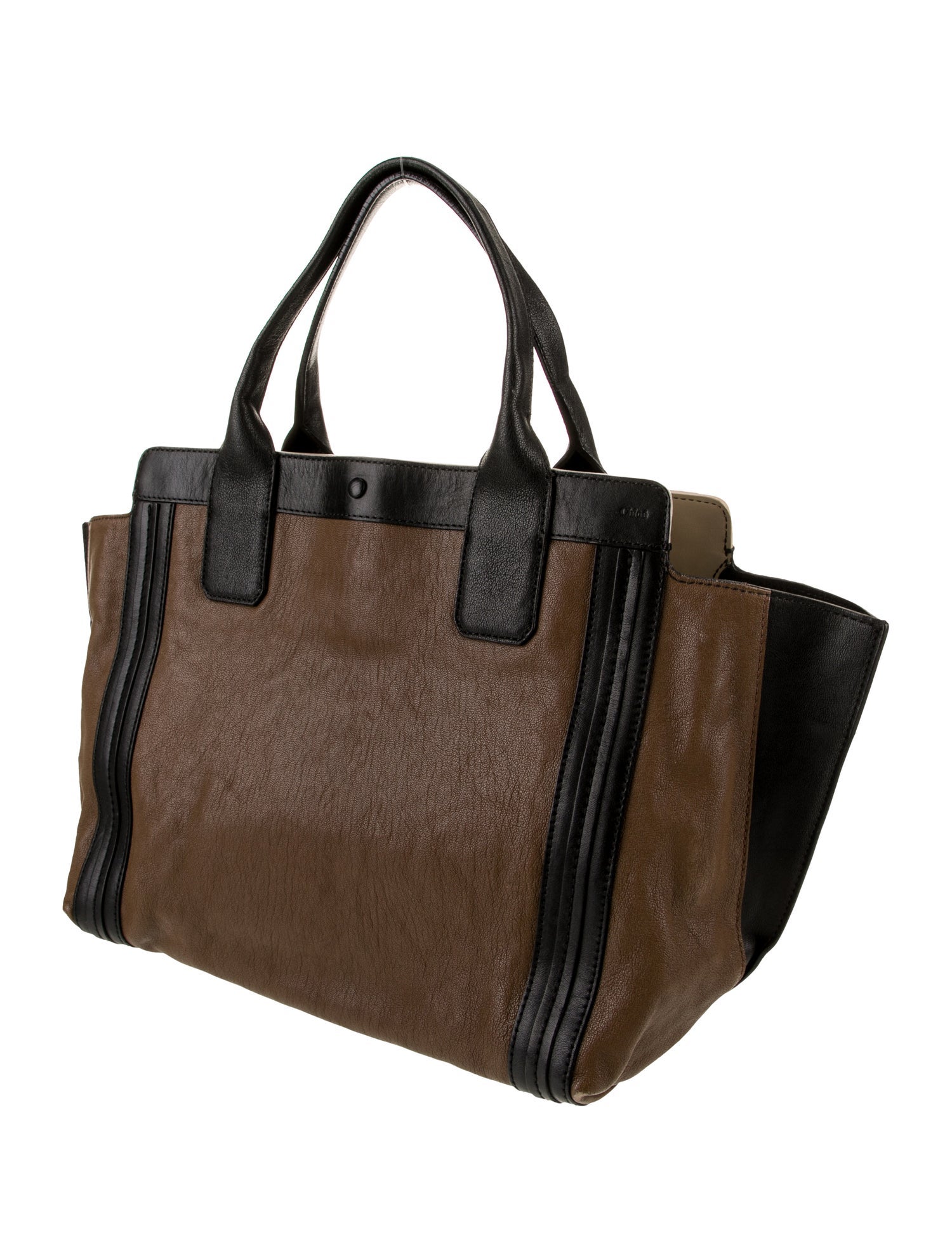 Chloé Leather Top Handle Bag