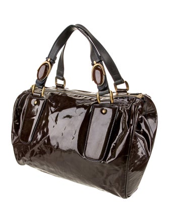 Chloé Patent Leather Top Handle Bag