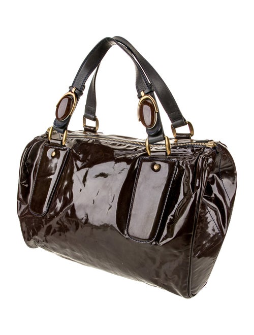 Chloé Patent Leather Top Handle Bag