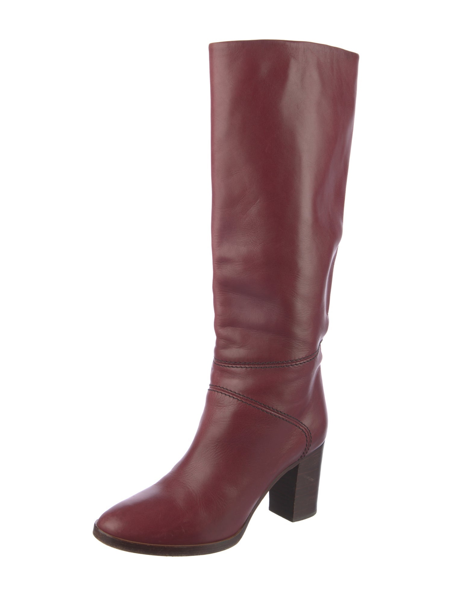 Chloé Leather Riding Boots