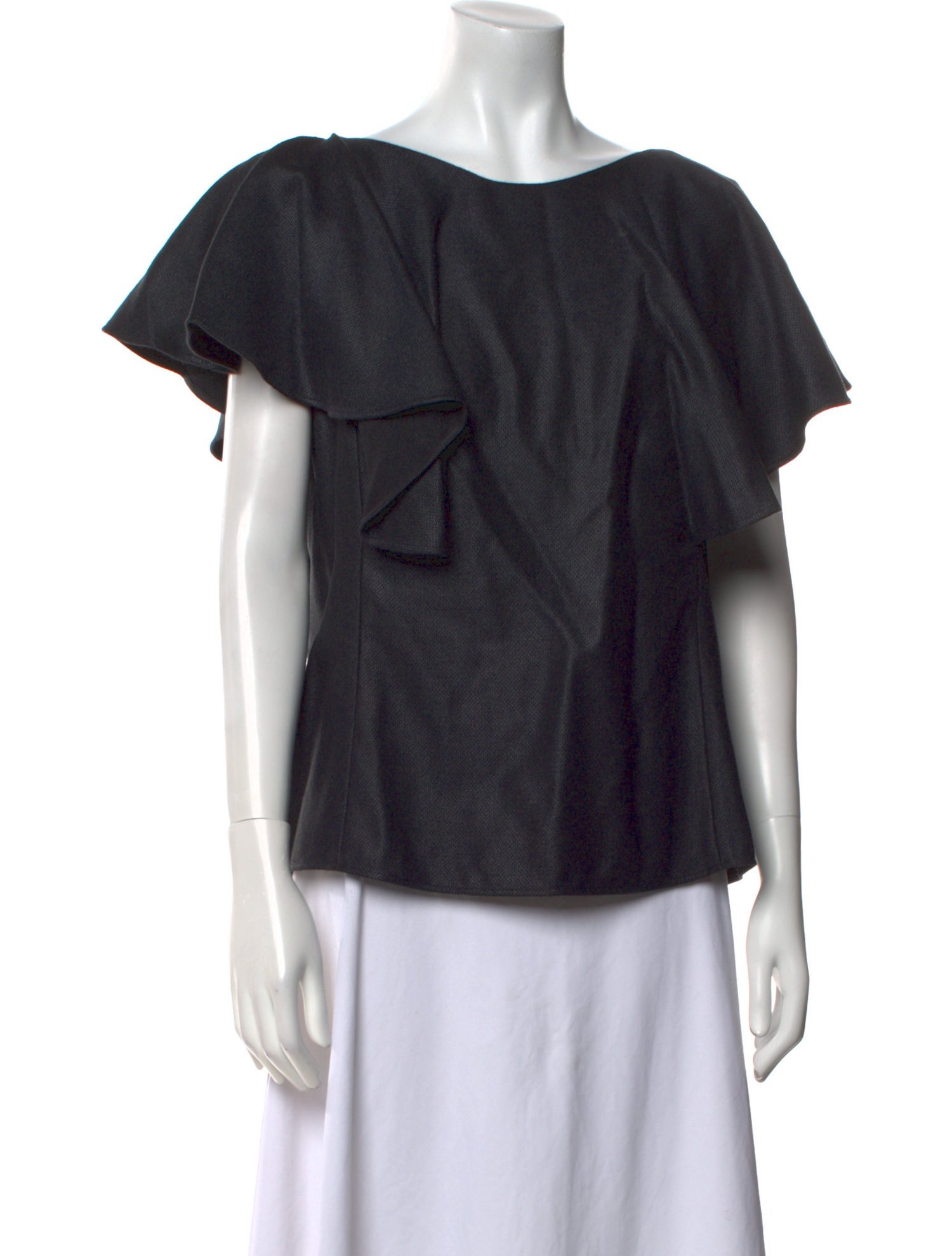Chloé Silk Bateau Neckline Blouse w/ Tags