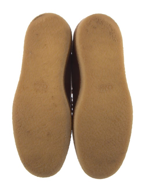 Chloé Leather Lace-Up Boots