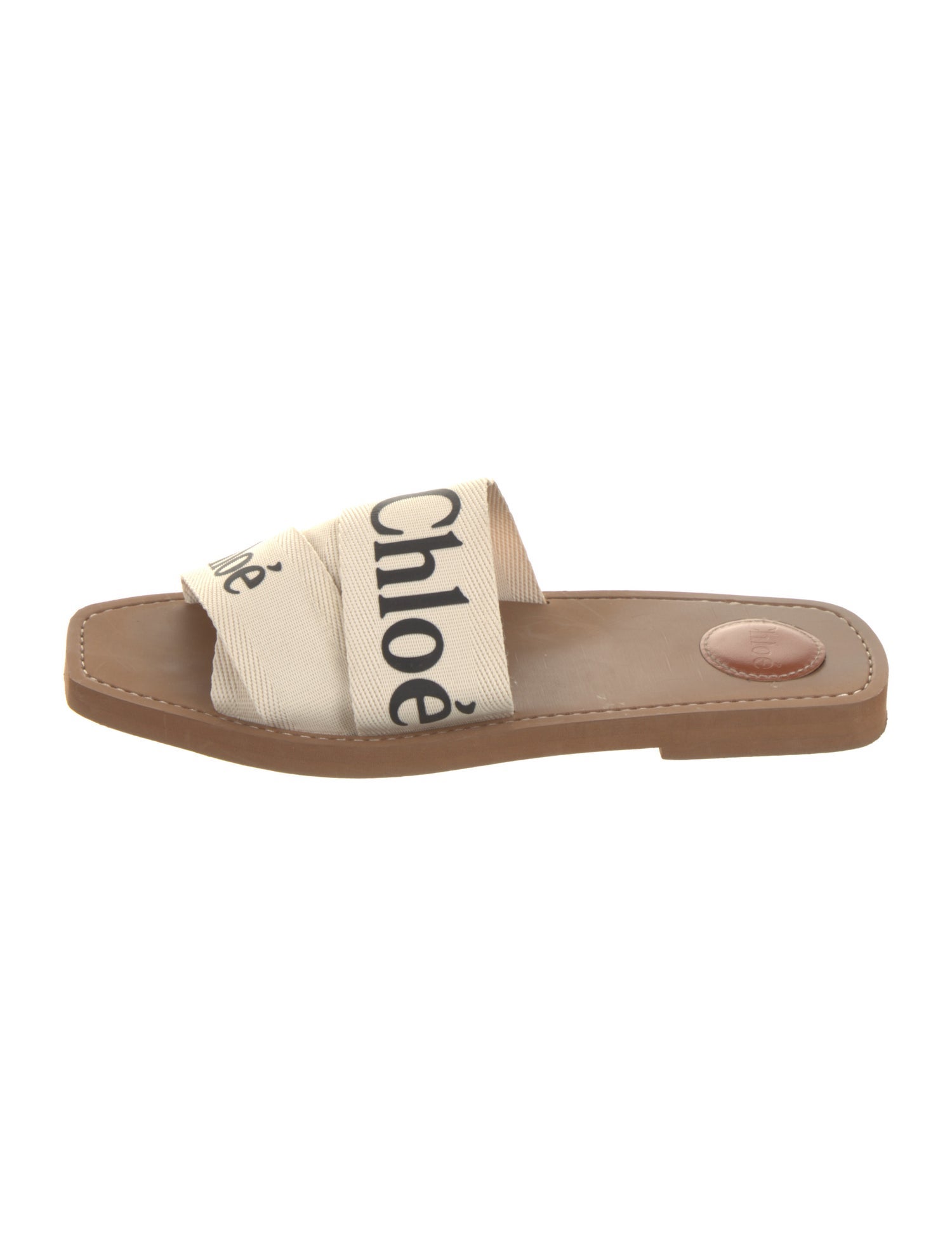 Chloé Canvas Printed Slides