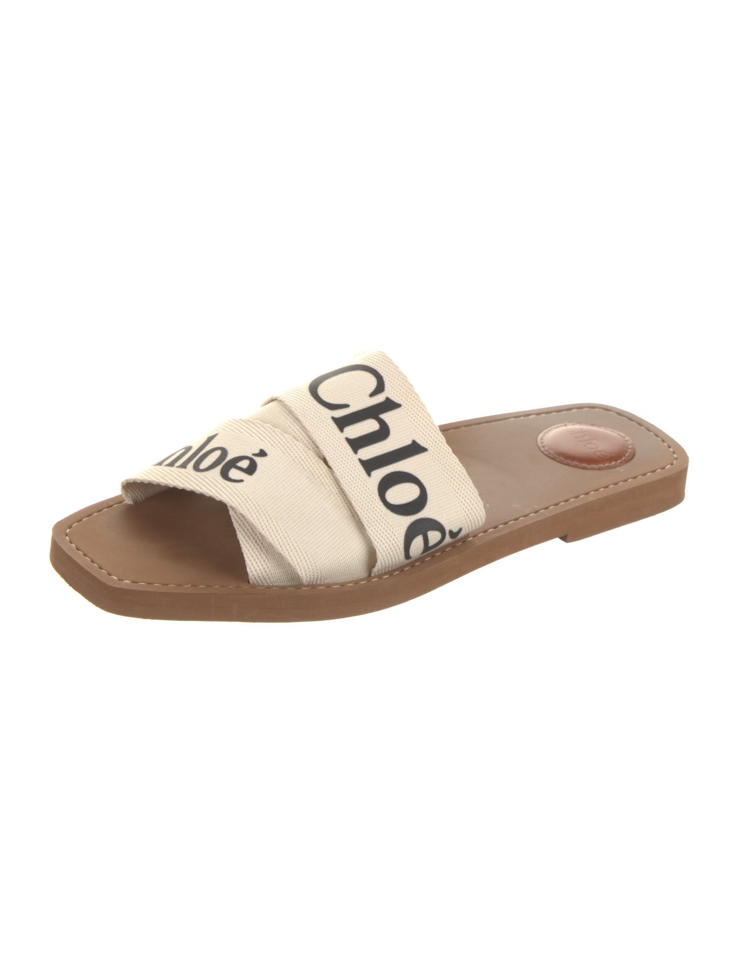 Chloé Canvas Printed Slides