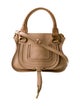 Chloé Leather Marcie Double Carry Bag Small