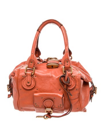 Chloé Handle Bags Leather Paddington Shoulder Bag Vintage