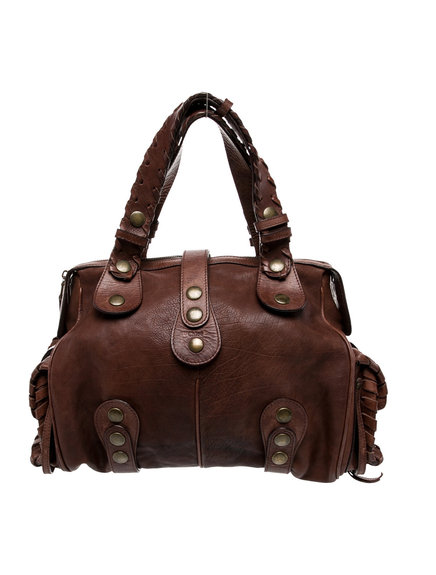 Chloé Leather Top Handle Bag