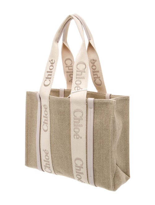 Chloé Canvas Medium Woody tote bag