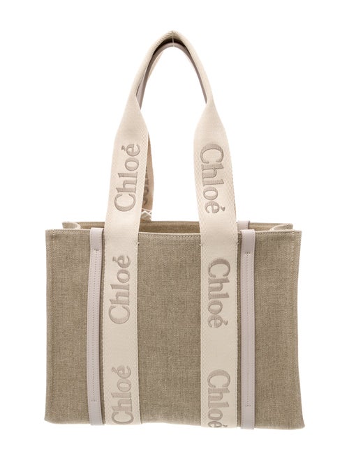 Chloé Canvas Medium Woody tote bag