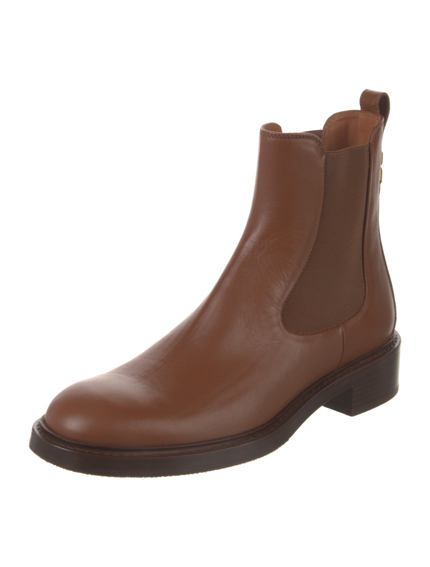 Chloé Leather Chelsea Boots
