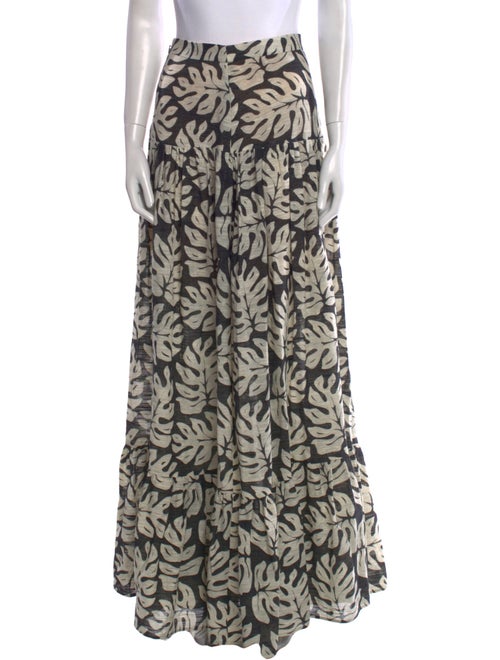 Chloé Printed Long Skirt