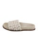Chloé Leather Braided Accents Slides