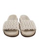 Chloé Leather Braided Accents Slides