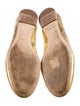 Chloé Leather Scalloped Accent Ballet Flats