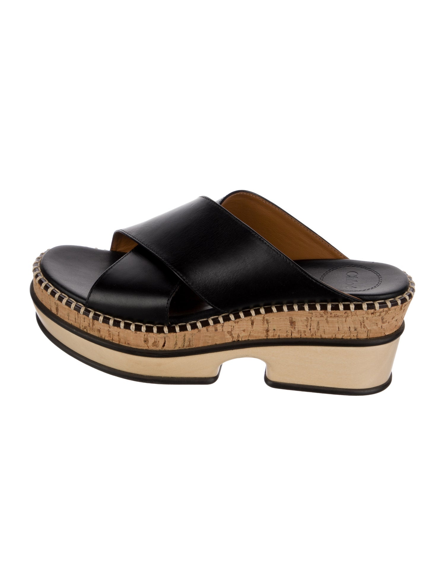 Chloé Leather Slides