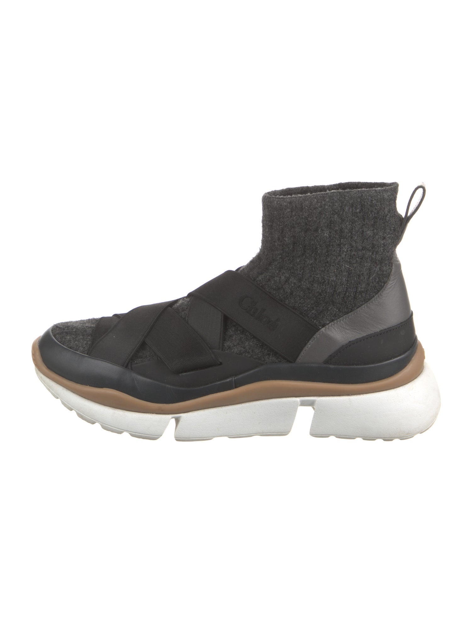 Chloé Wool Sock Sneakers