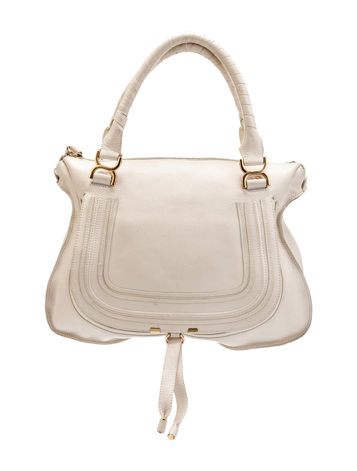 Chloé Leather Marcie Shoulder Bag Medium