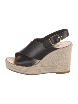 Chloé Leather Espadrilles
