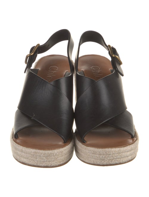 Chloé Leather Espadrilles