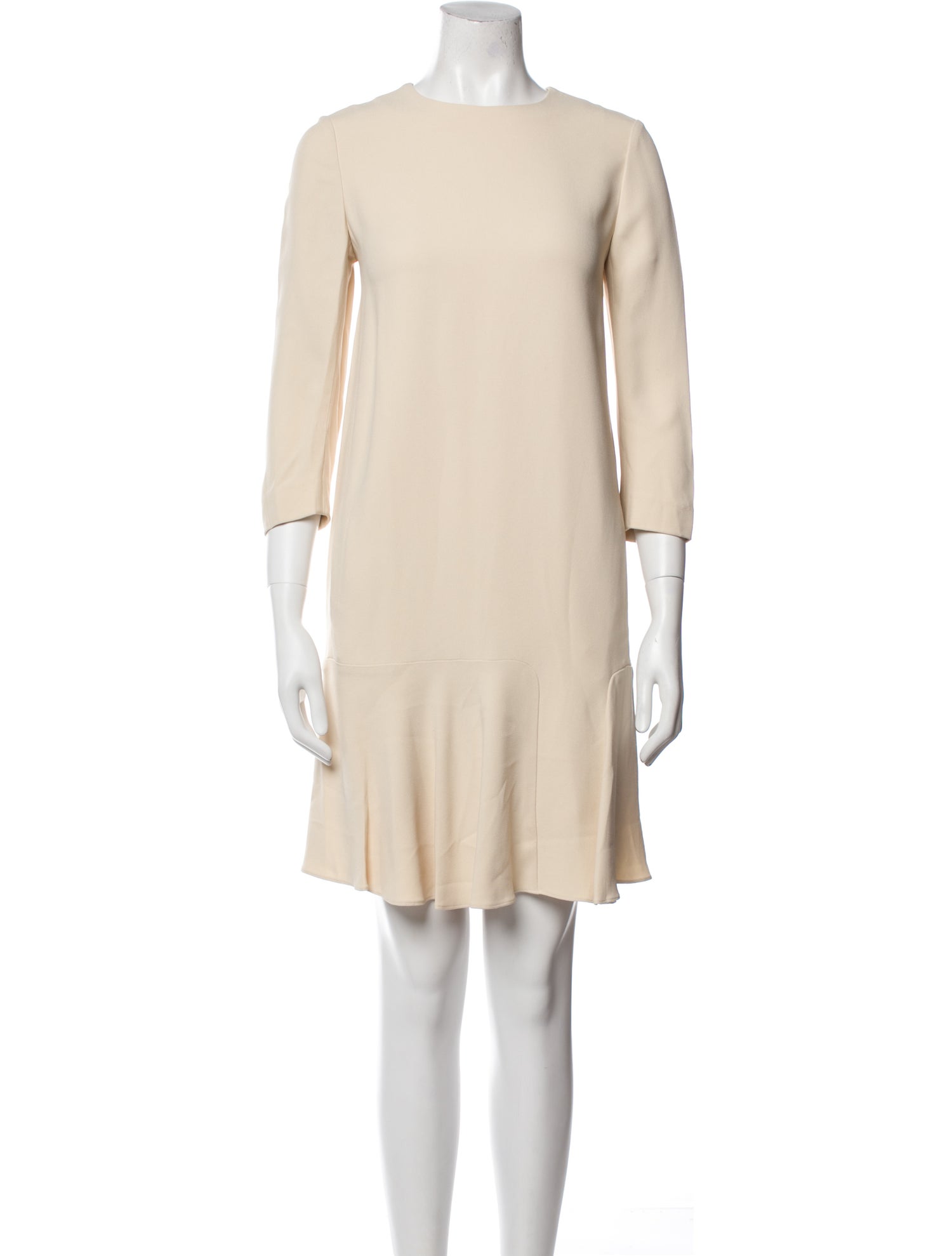 Chloé Bateau Neckline Mini Dress