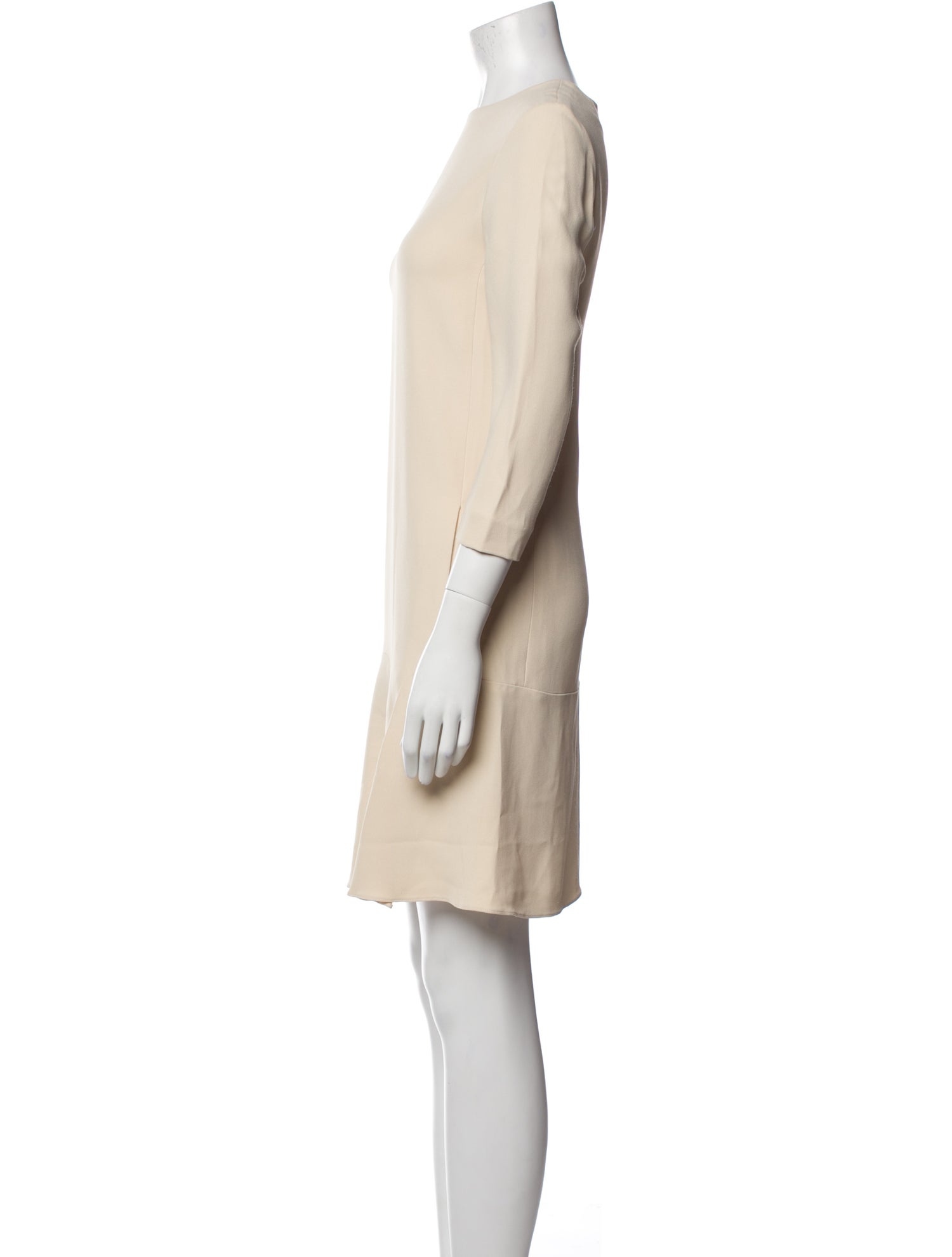 Chloé Bateau Neckline Mini Dress