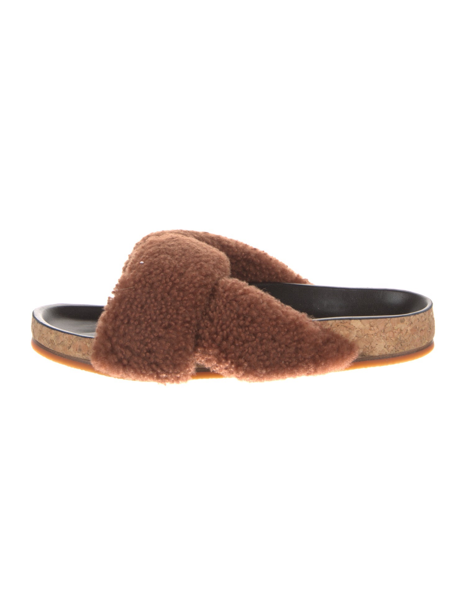 Chloé Shearling Slides